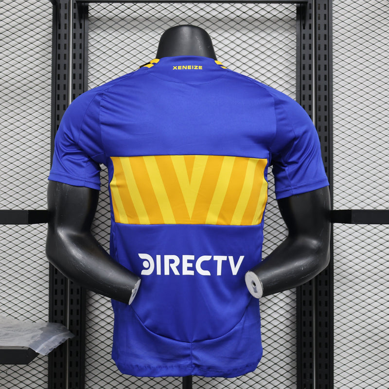 Camisa Boca Juniors Home 2024/25 Jogador Adidas Masculino - Azul e Amarela