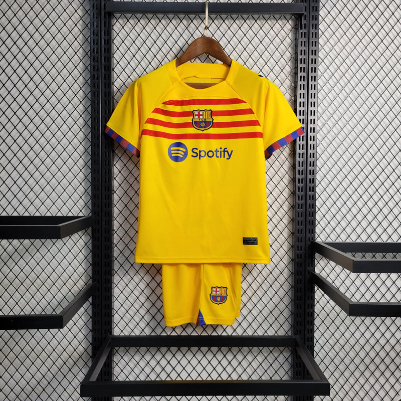 Kit Infantil Barcelona Away III 23/24