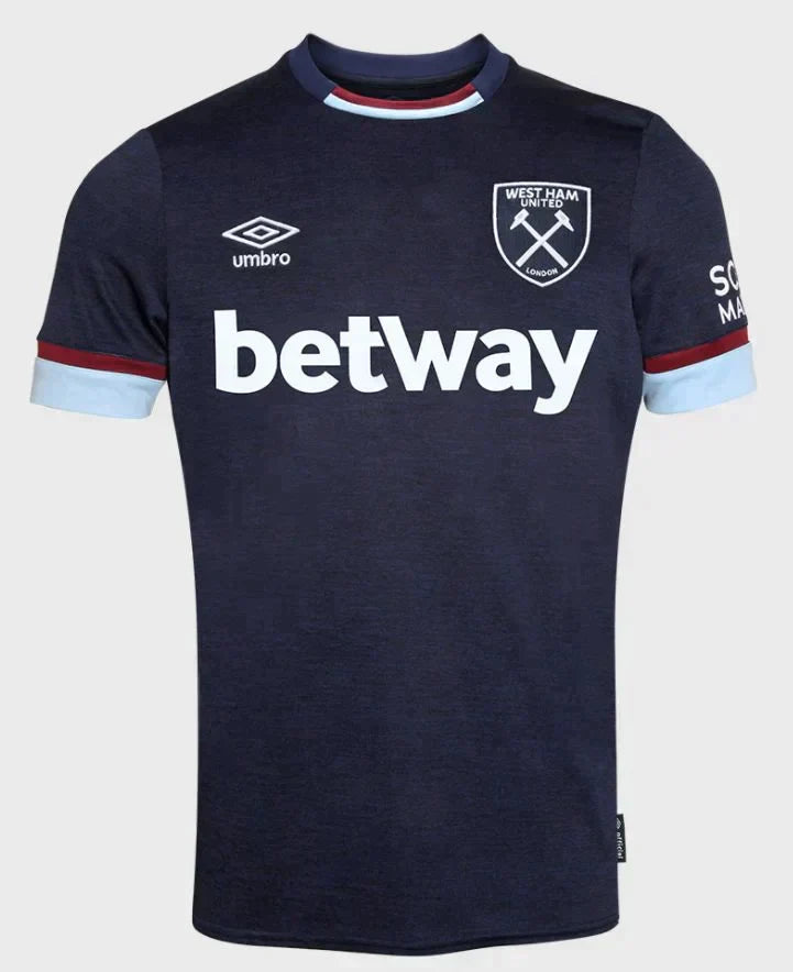 Camisa West Ham III 21/22 - Umbro Torcedor Masculina - Azul Marinho