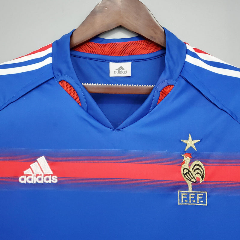 Camisa Retrô Seleção França 2004/04 Home