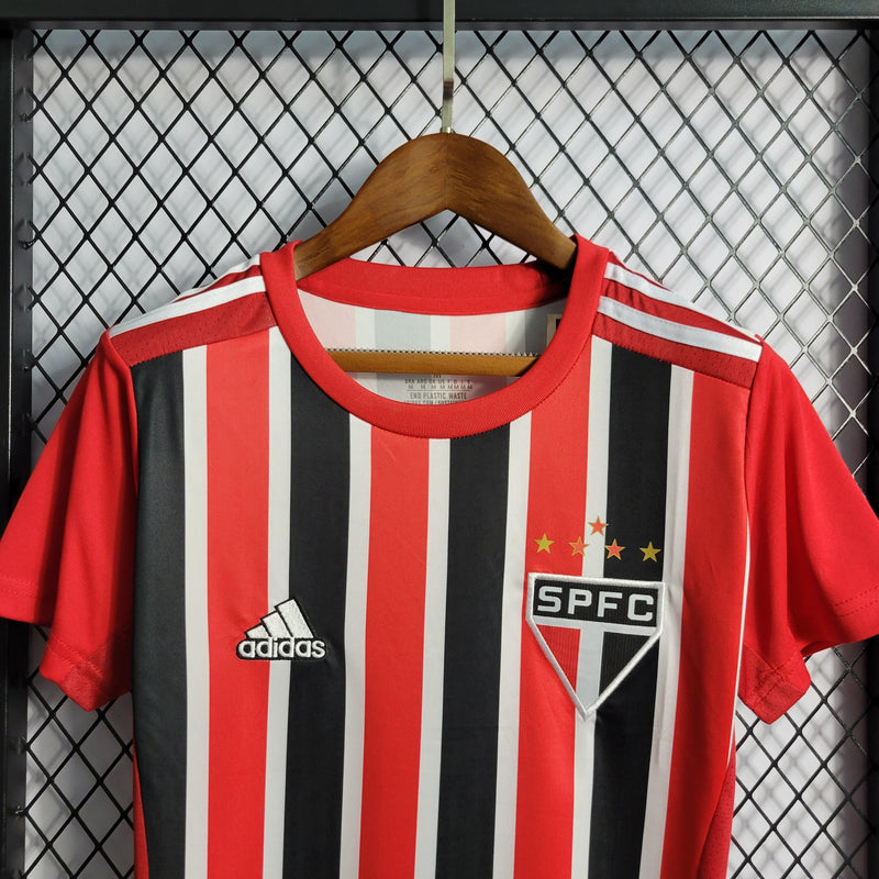 Camisa Oficial do São Paulo F.C - 22/23 - Feminina - Versão Torcedor - Personalizável