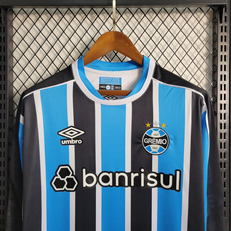 Manga longa Oficial do Grêmio - 23/24