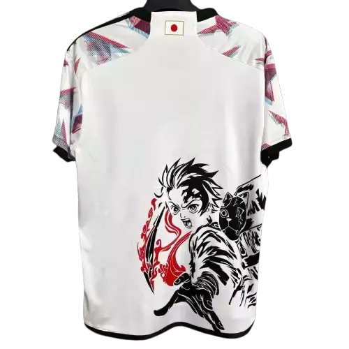 Camisa Japão Anime Edição Demon Slayer 24/25 Branca - Adidas Masculino Torcedor